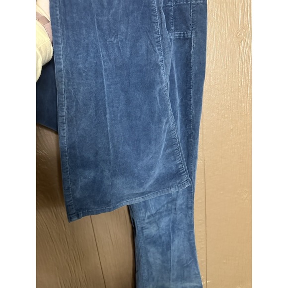 Free People We The Free Jayde High Rise Flare Corduroy Pants Size 30 Moody Blue - Picture 3 of 7